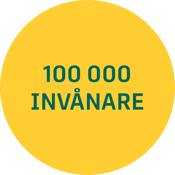 100 000 invånare